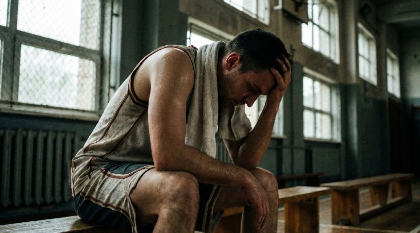Athlete Reflecting